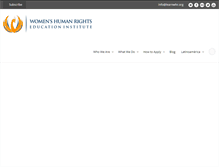Tablet Screenshot of learnwhr.org